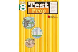Test Prep: Grade 8 (Flash Kids Harcourt Family Learning)
