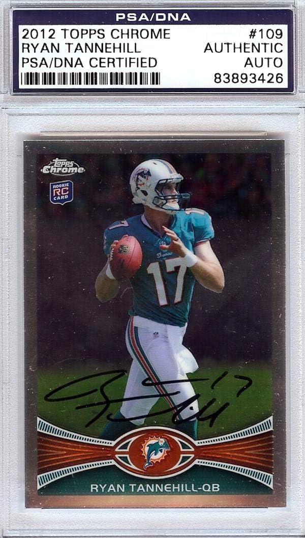 Ryan Tannehill Rookie Card Like Most Rookie Cards From The Era Ryan 