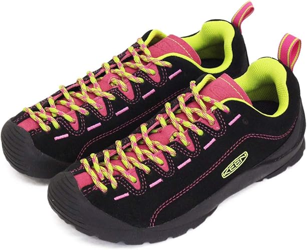 Amazon キーン Women S Jasper ジャスパー レディース アウトドアスニーカー Black Pink Peacock Keen キーン スニーカー