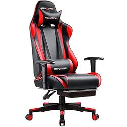 GTRACING Gaming Chair with Footrest, Ergonomic