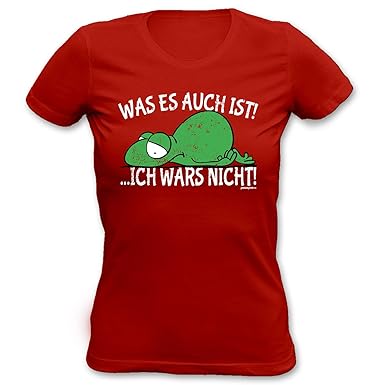 Cooles Damen T Shirt Lustige Sprüche Motive Was Es