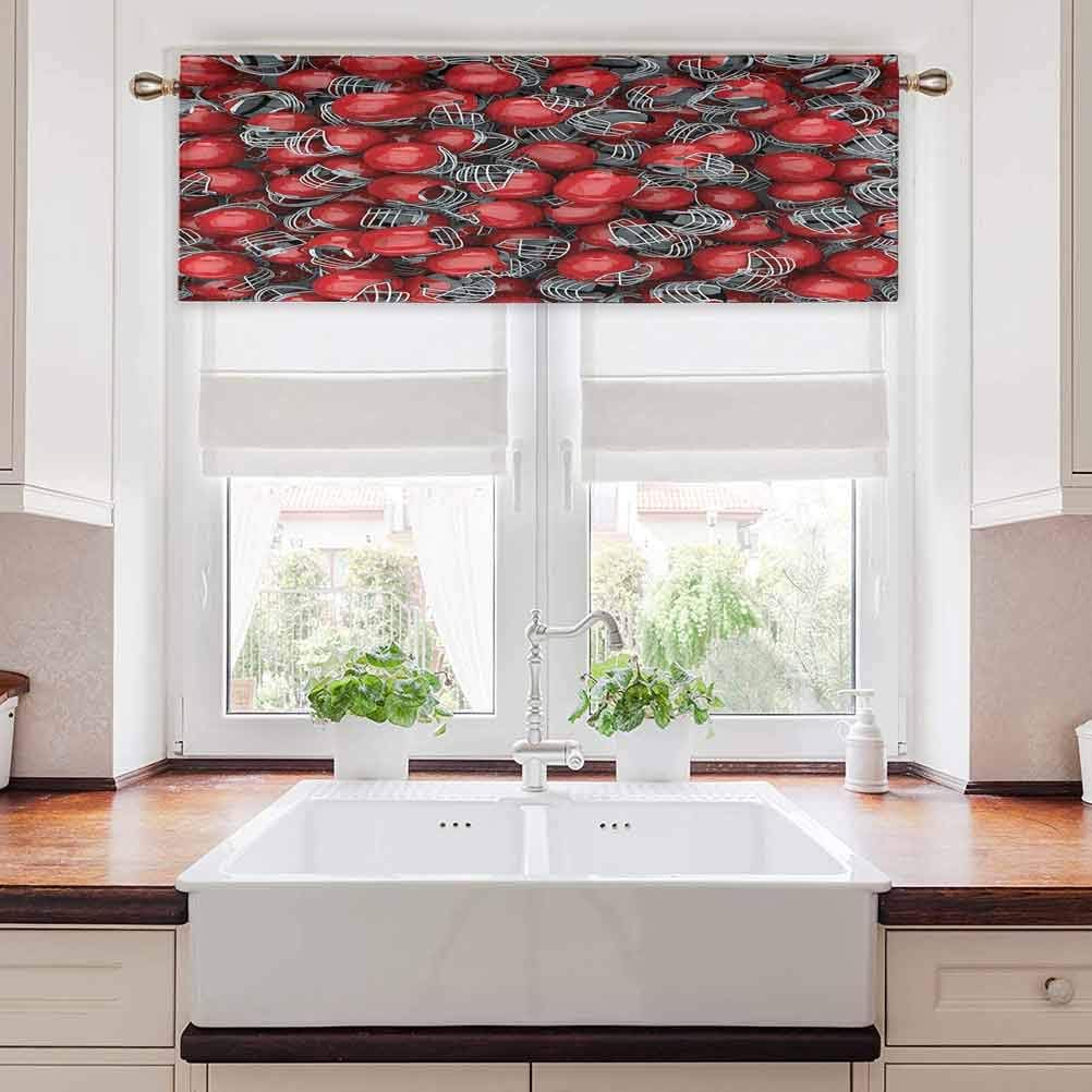 Cenefas de ventana Ahuimin, deportes, pelo de protección, 132 cm de