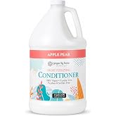 Ginger Lily Farms Botanicals Conditioner, 128oz, Apple Pear | 100% Vegan &amp; Cruelty-Free | Moisturizing Conditioner for All Hair Types | Refill Size
