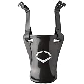 EvoShield Catcher's Throat Guard 4.5 in - Bl, One Size, Black