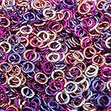 Weave Got Maille 18-Gauge 4mm Berry Me Enameled Copper Jump Ring Mix - 1 Ounce
