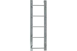 Redi-Exit Fire Escape Ladder – Ladders for Egress Basement Window Well Covers Outside, Small Ladder for Fire Emergency Home Safety, Ladder Hook for Egress Window Steel