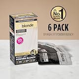 Jerome Russell Bblonde High Lift Powder Bleach 6–7 Shades Kit 6 Sachets view 4
