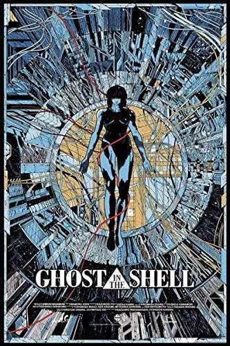 157648 Ghost in The Shell Fight Riot Police Anime Hot Decor Wall 36x24 Poster Print