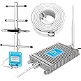 Home Cell Phone Signal Booster for Verizon 5G 4G LTE 700MHz Band 13 Cell Signal Booster Antenna Kits, Boosts 5G 4G LTE Data and Calls, Covers 4,000Sq.Ft FCC Approved