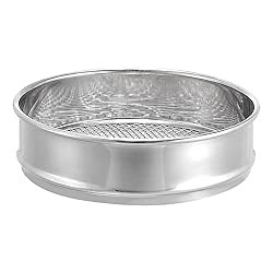 PATIKIL 5 Mesh Lab Sieve, 8" Diameter Test Sieve