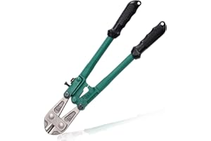 Glarks 14Inch/355mm Bolt Cutter, Great Neck Bolt Cutter Lock Cutter, Spring Snip Clipper, Heavy Duty Wire Cable Cutter with S
