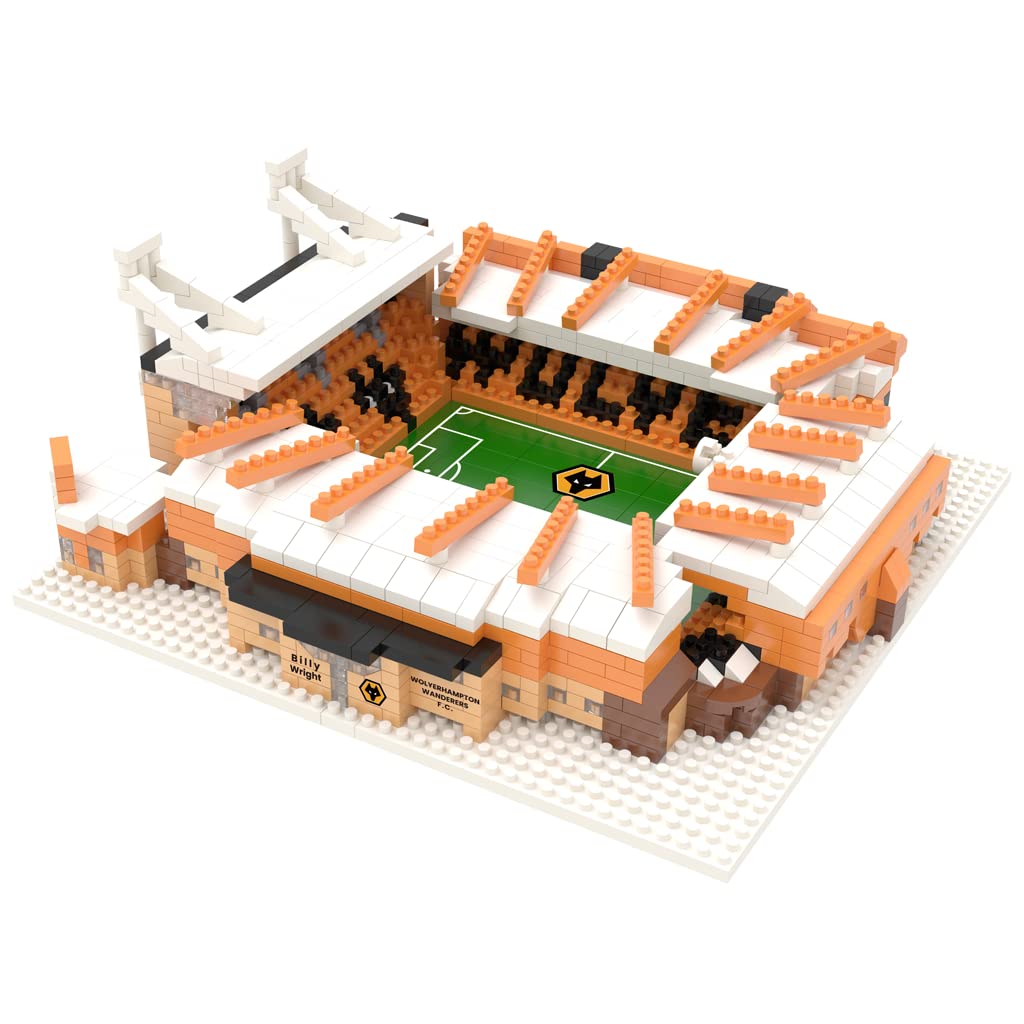 MICRODESIGNS Wolverhampton Wanderers FC Molineux Stadium Building Block Model (1319 pcs)