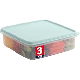SIGNORA WARE Plastic Storage Container with Lid &ndash; 3L Cupcake Carrier &ndash; Leakproof Cookie Container Airtight &ndash; BPA-Free Plastic Container with Lid for Food Storage, Meal Prep, Leftovers, Cupcakes