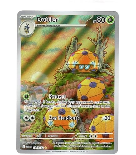 Amazon.com: Pokemon - Parasol Lady 255/182 - Paradox Rift
