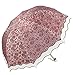 Aoosir UPF 50+ Fashion Lace Umbrella - Sun Protection