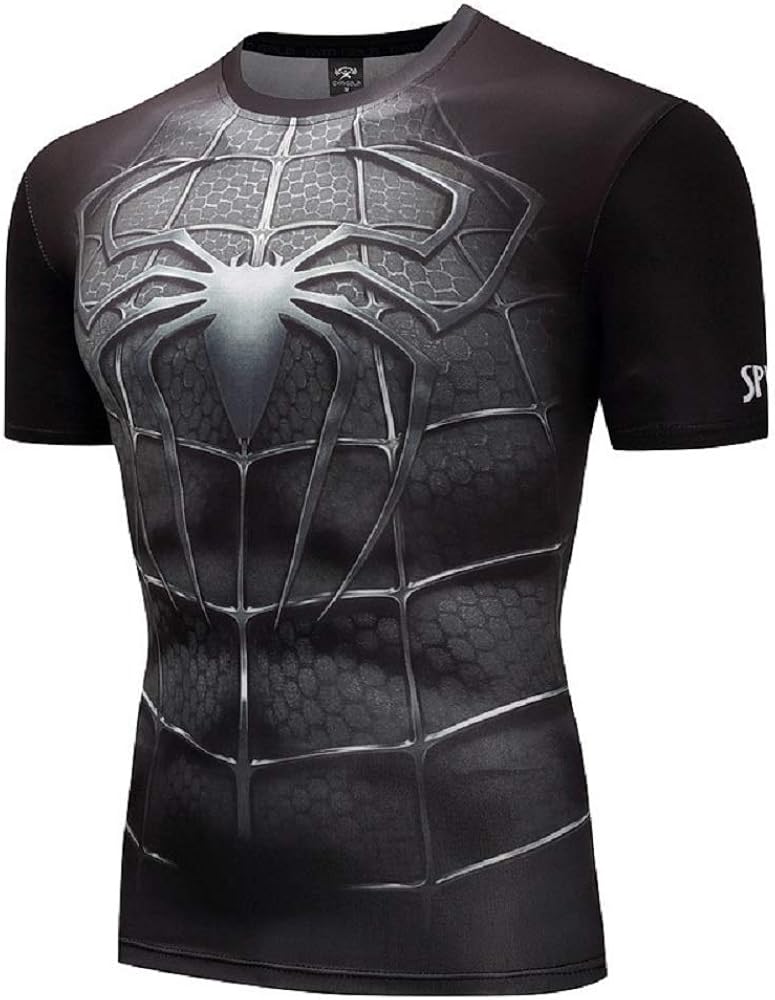 spiderman gym shirt