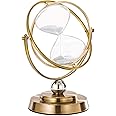 SuLiao Hourglass Timer 60 Minute, 720° Rotating Large Antique 1 Hour Sand Timer Clock for Wedding, Home, Office, Desk Decorative