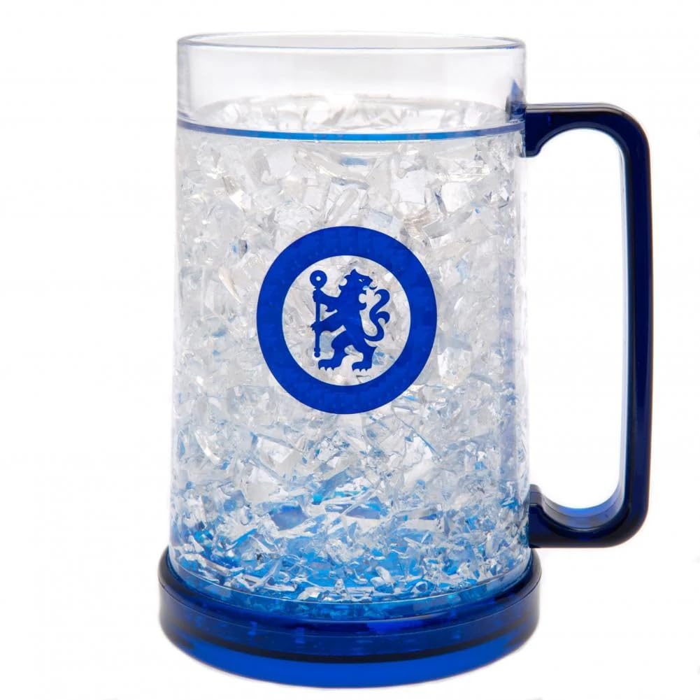 Wizzard Gifts Ltd Chelsea Freezer Tankard Clear Crest