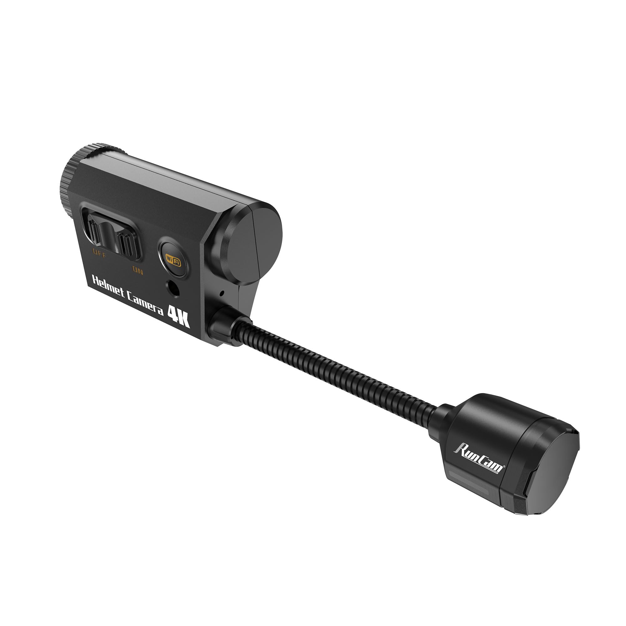 Photo 1 of RunCam Helmet Camera, 4K Bendable Action Camera with 6 Hours Recording with App Control for Airsoft Paintball Tactical Helmet Riding Motorcycle Bike Cycling Climbing Outdoor Sports