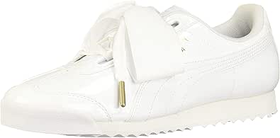 roma heart patent women's sneakers