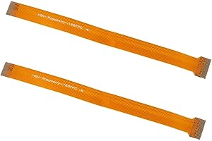 MakerFocus 2pcs Raspberry Pi Zero Camera Cable, Pi Zero Ribbon Cable Adapter 15CM 15 Pin to 22 Pin for Raspberry Pi 5/Zero/Zero W