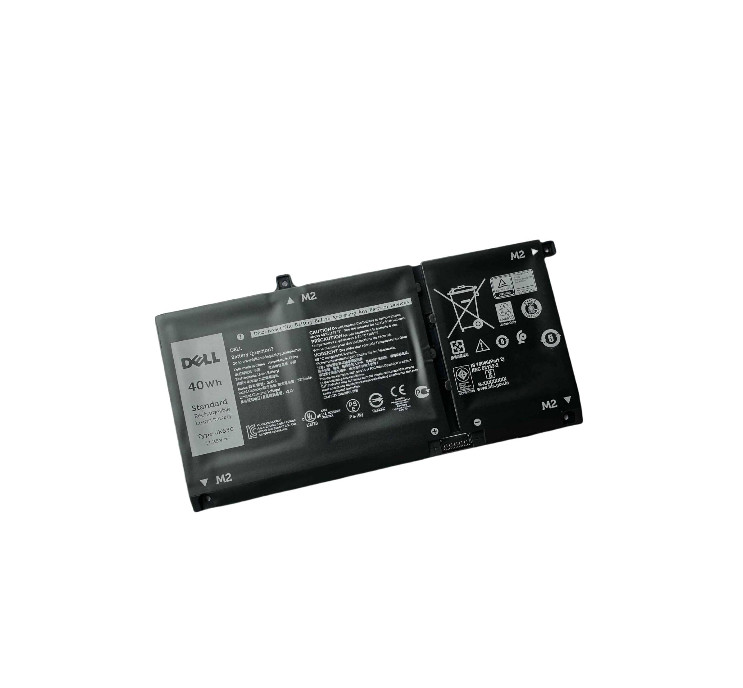 DELL JK6Y6 11.25V 40Wh Battery For Dell Latitude