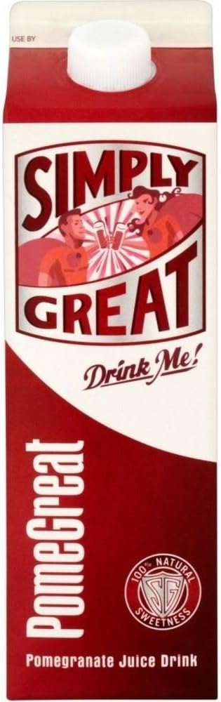 PomeGreat PurePlus Chilled Pomegranate Juice Drink (1L)