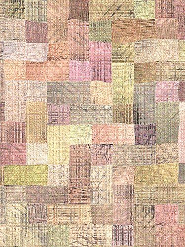 Photo background Vinyl Backdrops for Photography Props 5'x7' [ Pastel Quilt Stitch / 2757 ] Durable, Wrinkle Free, Matte Vinyl Rolled in Tube - Made In USA