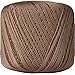 Threadart 100% Pure Cotton Crochet Thread - Size 10 - Color 33 - LT BROWN - Size 10 and 3 - Singles and Bulk Packs Available