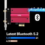 Cudy AX3000 WiFi 6 PCIe Adapter Bluetooth 5.0 Card 2402+574Mbps WPA3 Win 10 view 5
