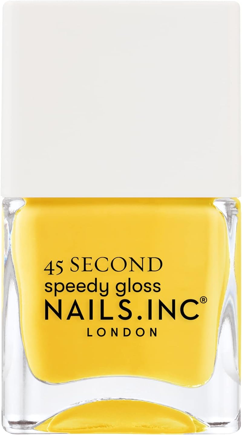 Nails.INC 45 Second Speedy Gloss Wishing On Waterloo Yellow 14 ml