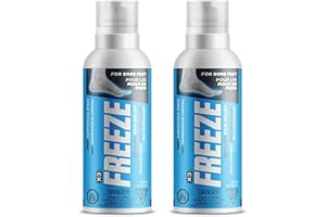X3 Freeze Cooling Pain Relief Spray for Feet – Fast Acting Analgesic for Foot and Ankle Pain, Reduces Inflammation – 120 ml (