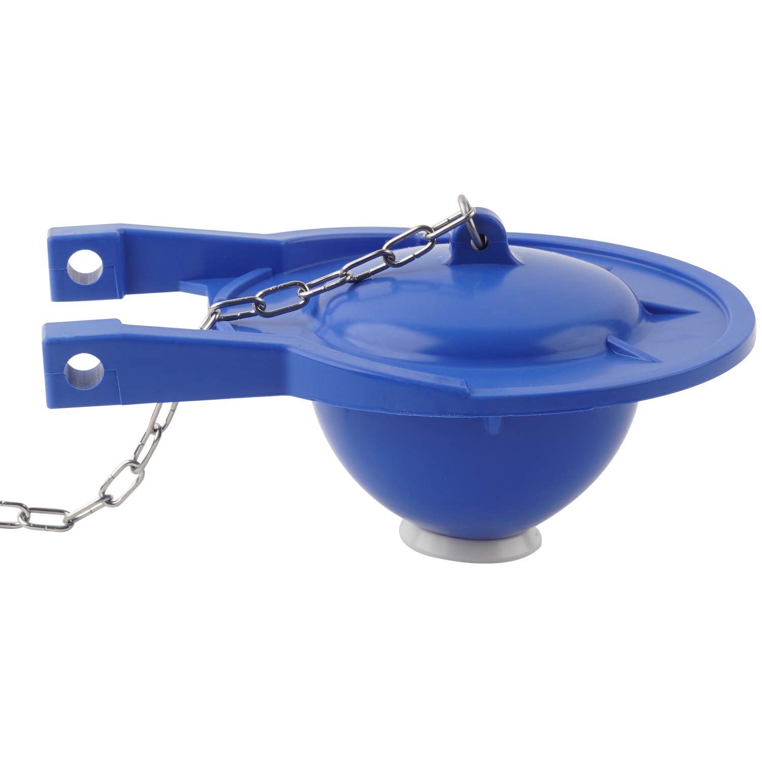 Photo 1 of Toilet Flapper Compatible with TOTO Flapper Model THU140S, Replaces 3-Inch Flappers Long Lasting Rubber Seal Water Conserve- Including Stainless Steel Chain and Hook, Easy to Install (Pack of 1, Blue)