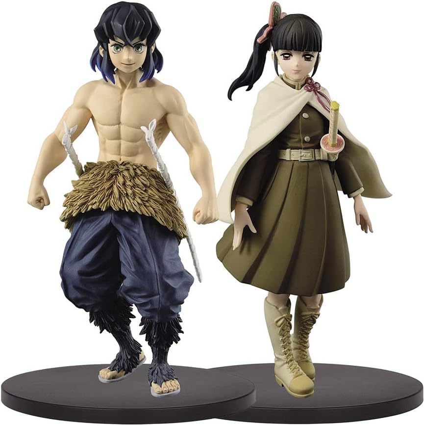 鬼滅の刃 フィギュア-絆ノ装-捌ノ型 全2種セット 【嘴平伊之助・栗花落カナヲ】