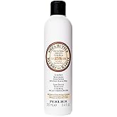 Perlier – Shea & Sweet Almond Bath & Shower Cream, 8.4 fl oz, Gentle Cleanser with 25% Organic Shea Butter and Almond Milk, Moisturizing Formula, pH Balanced, SLS-Free, For Soft and Nourished Skin
