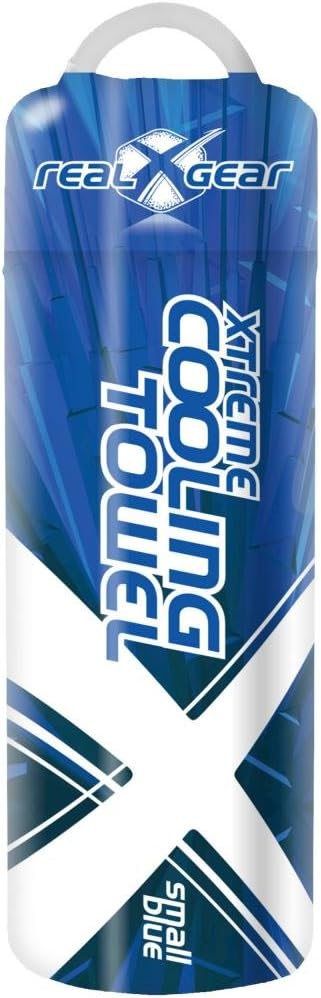 Xtreme Cooling Towel By Real X Gear, Small Blue