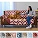 Home Fashion Designs Reversible Sofa Cover for Living Room. Oversized, Couch Furniture Protector with Secure Straps. Couch Cover for Dogs, Protect from Kids and Pets. (74