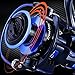 TROUTBOY Spinning Fishing Reel -Unique Main Body, T6 Doluble Anodized Aluminum Spool,13+1 Double Shielded Stainless Steel Ball Bearings, Free Spare Graphite Spool