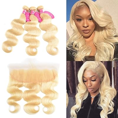 613 Blonde Bundles with Frontal Bundles with Lace Nigeria Ubuy