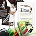 RitFit Resistance Loop Bands - Set of 4 Fitness Exercise Bands for Fitness Workouts - Stretching and Physical Therapy - Plus Free Exercise Book, Video & Carrying Bag