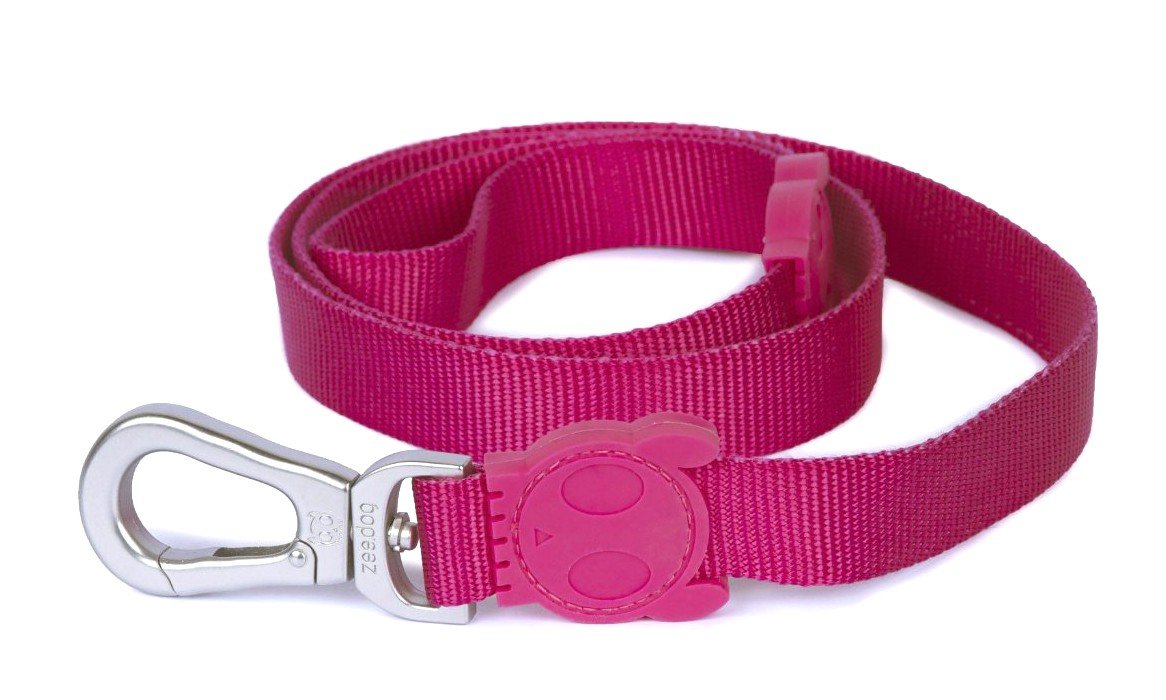 Zee Dog Pink A Boo Pink Dog Lead - Small - 1.5 x 120cm