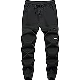 LOKTARC Boys Camo Pants Kids Pull On Drawstring Youth Camouflage Cargo Joggers