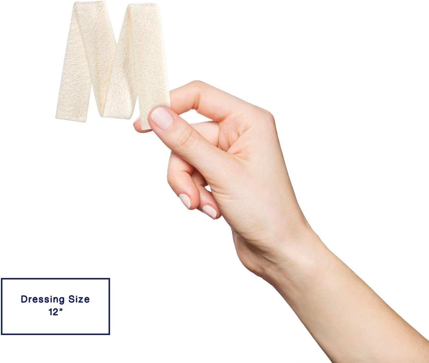MedVance TM Alginate - Calcium Alginate Dressing, 30 cm Rope, Box of 5 dressings, Beige, 11.8 inches (Pack of 5) - Image 5
