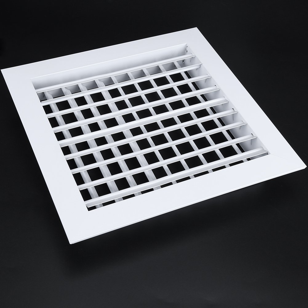 30 CM Fdit Aluminum Alloy Air Vent Grille Double Cover Adjustable