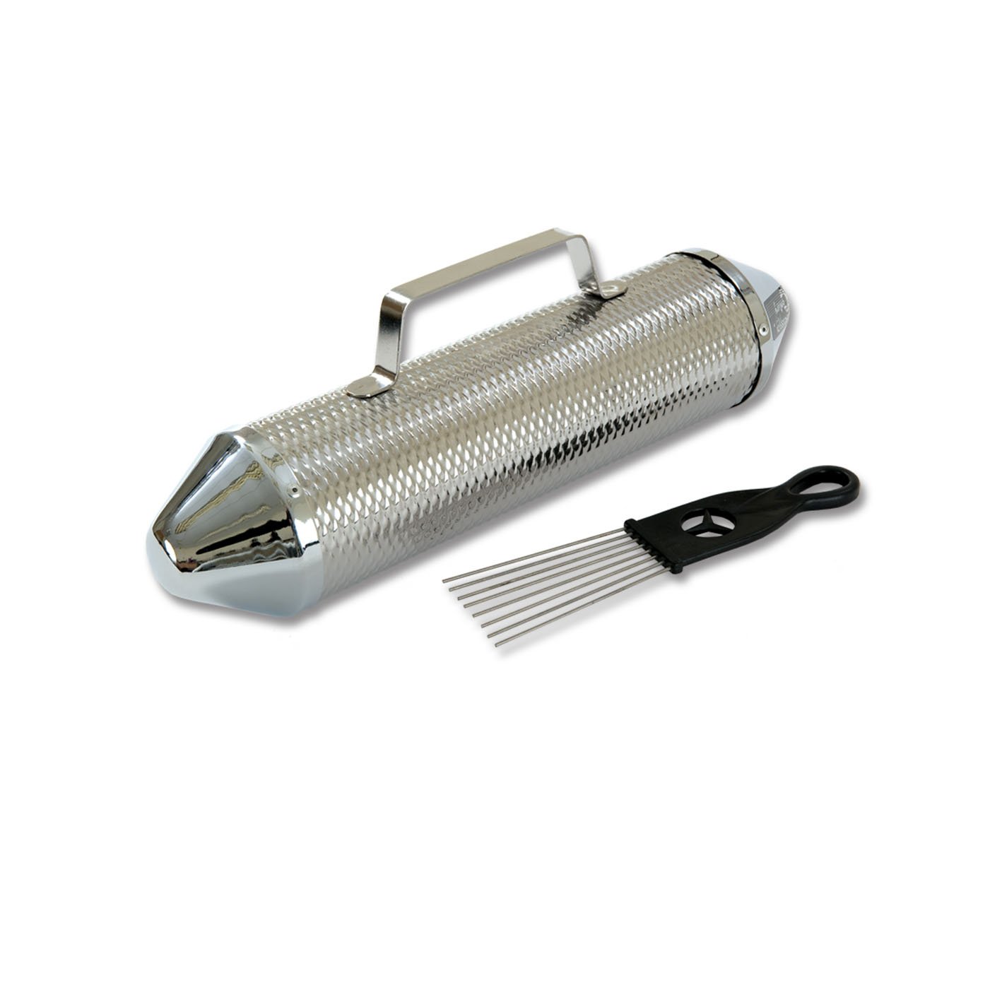 Percussion Plus Multi Guiro - Metal PP1122, Silver