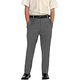 Gioberti Boys Flat Front Dress Pants