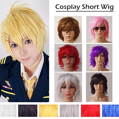 Japanese Anime Cosplay Wig Synthetic Short Pink Zambia Ubuy