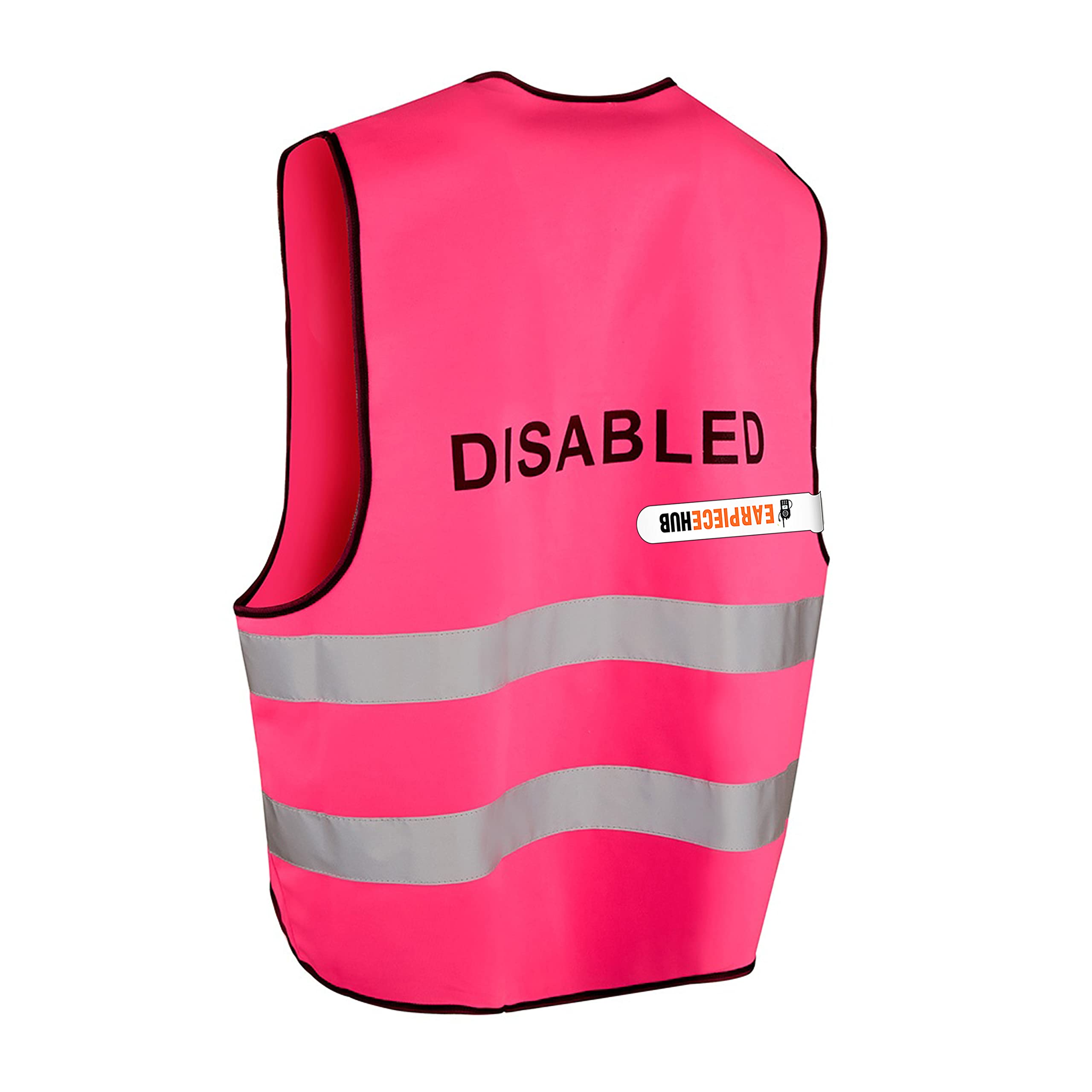 DISABLED Hi-Vis High-Viz Visibility Safety Vest Waistcoat
