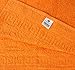 Quick Dry, 100% Cotton, Hand, Hair, Face, Gym, Spa Towel, Absorbent, Light Weight (Orange, 4 Pack, 16x28 Inch)