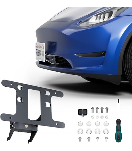 Amazon.com: REEVAA Front License Plate Frame for Tesla Model 3